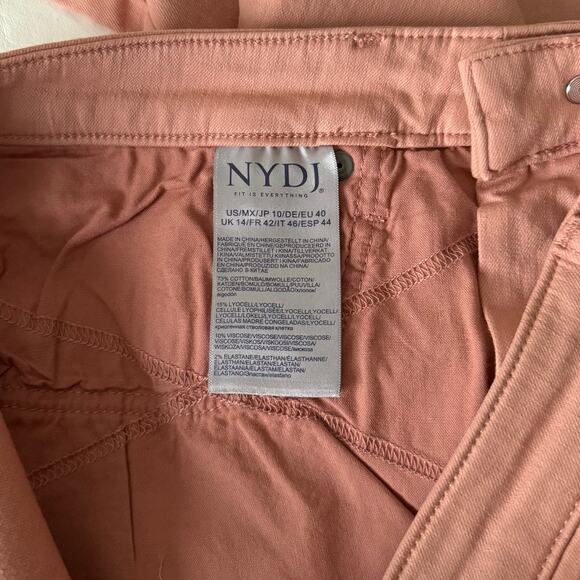 NYDJ Alina High Waist Raw Hem Skinny Jeans in Soulmate Size 10 - Picture 6 of 9